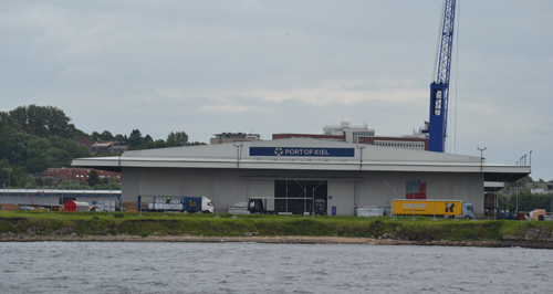 neues Terminal im Ostuferhafen Kiel